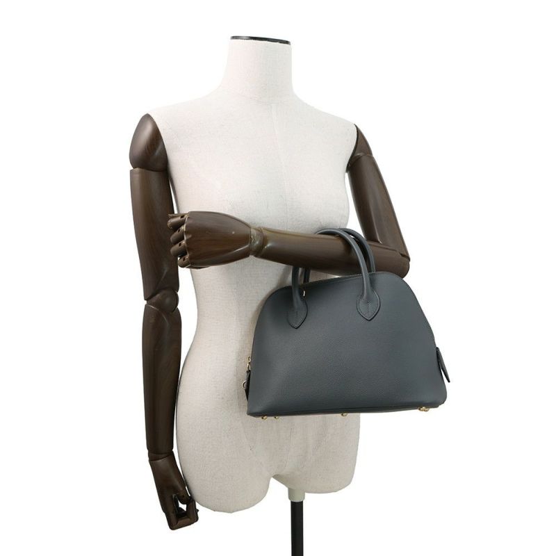 エルメス ボリード1923 25 ヴェルソ グリミスティ/ブラック/シャンパンゴールド金具 エバーカラー W刻印 2wayショルダー