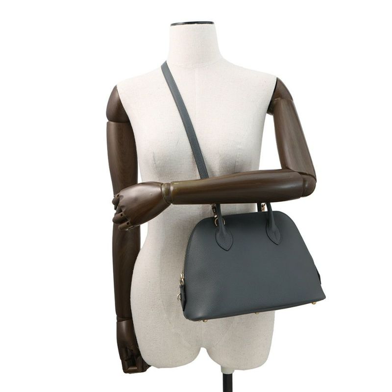 エルメス ボリード1923 25 ヴェルソ グリミスティ/ブラック/シャンパンゴールド金具 エバーカラー W刻印 2wayショルダー