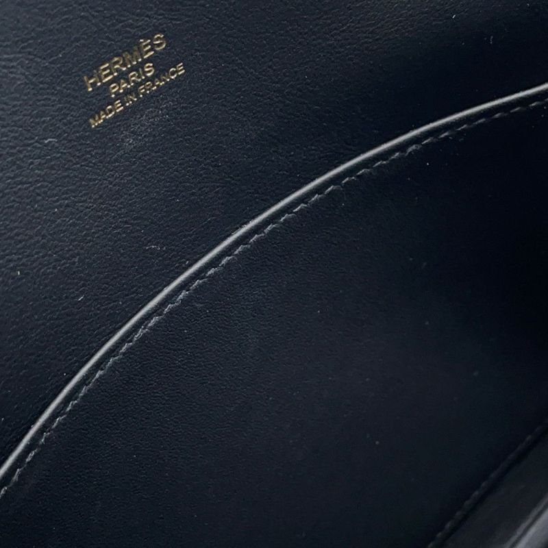 エルメス ボリード1923 25 ヴェルソ グリミスティ/ブラック/シャンパンゴールド金具 エバーカラー W刻印 2wayショルダー