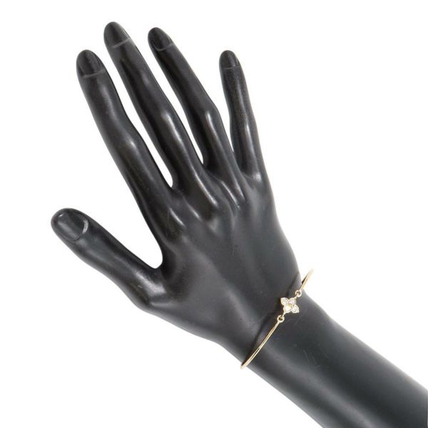 カルティエ ブレスレット ヒンドゥ ダイヤモンド 4P K18YGイエローゴールド Cartier Hindu バングル