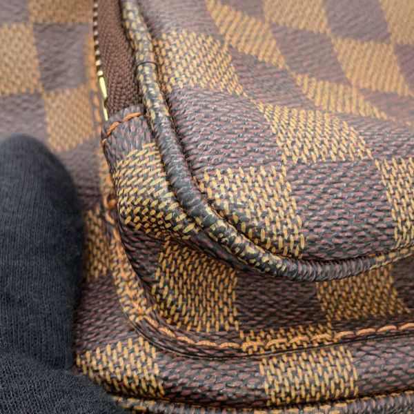 ルイヴィトン ボディバッグ ダミエ・エベヌ バムバッグ・メルヴィール N51172 LOUIS VUITTON ウエストバッグ