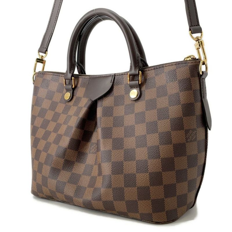 ルイヴィトン ハンドバッグ ダミエ・エベヌ シエナPM N41545 LOUIS VUITTON 2way