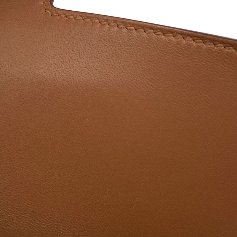 エルメス 長財布 コンスタンス トゥーゴー ロング ゴールド/ゴールド金具 アリゲーターマット W刻印