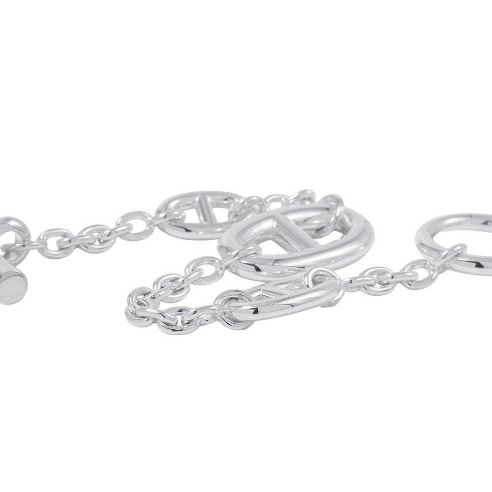 エルメス ブレスレット シェーヌダンクル ファランドール SV925シルバー サイズXS HERMES ジュエリー