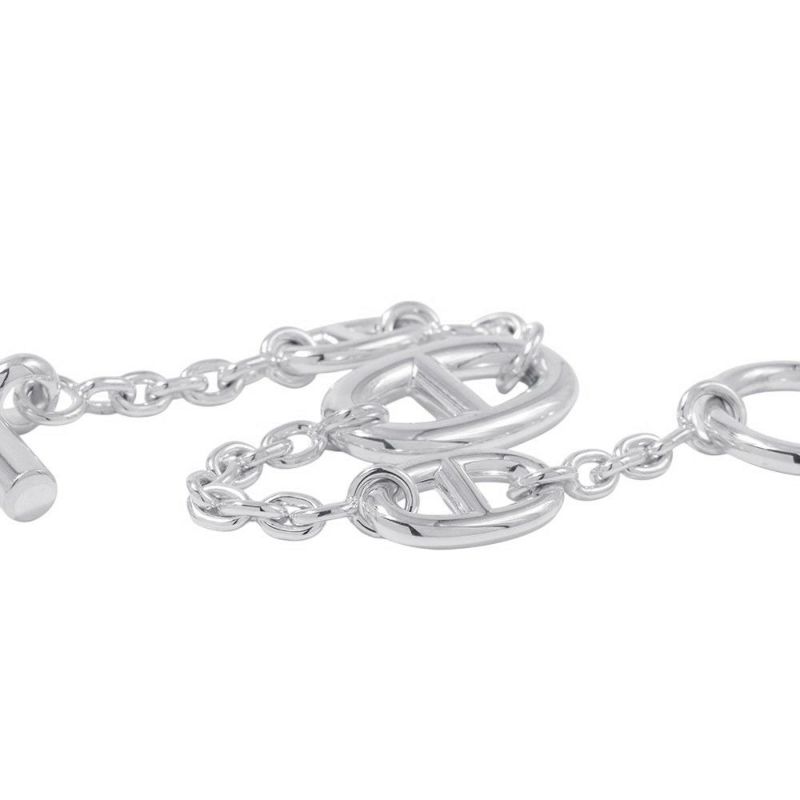 エルメス ブレスレット シェーヌダンクル ファランドール SV925シルバー サイズXS HERMES ジュエリー