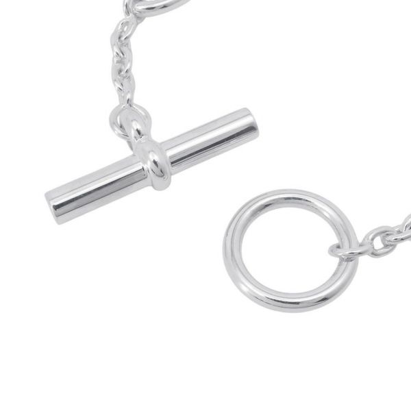 エルメス ブレスレット シェーヌダンクル ファランドール SV925シルバー サイズXS HERMES ジュエリー