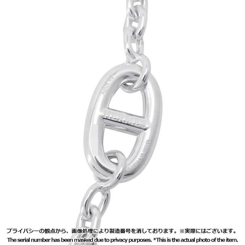 エルメス ブレスレット シェーヌダンクル ファランドール SV925シルバー サイズXS HERMES ジュエリー