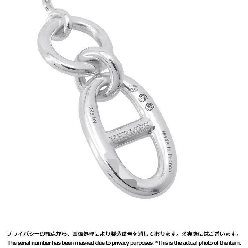 エルメス ネックレス シェーヌダンクル アミュレット SV925シルバー PM HERMES ジュエリー