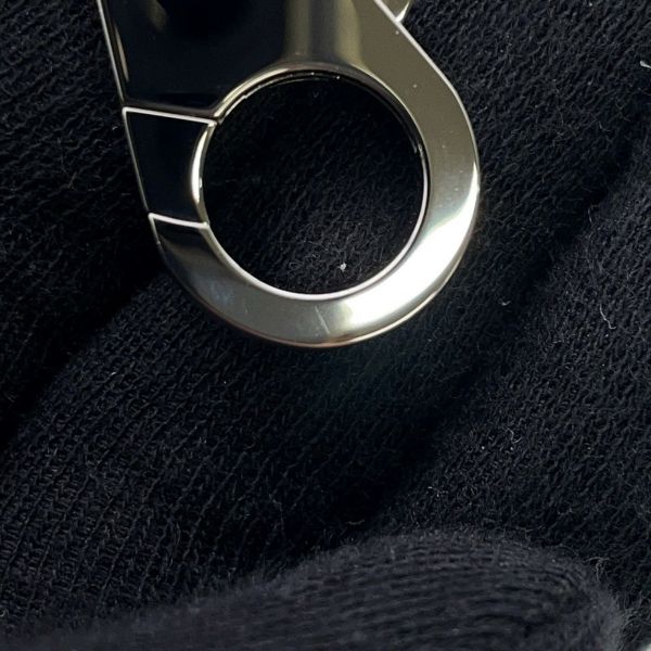 エルメス ショルダーストラップ バンドリエール  Aストラップ ブラック/シルバー金具 スイフト K刻印 黒