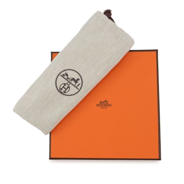 エルメス ショルダーストラップ バンドリエール  Aストラップ ブラック/シルバー金具 スイフト K刻印 黒