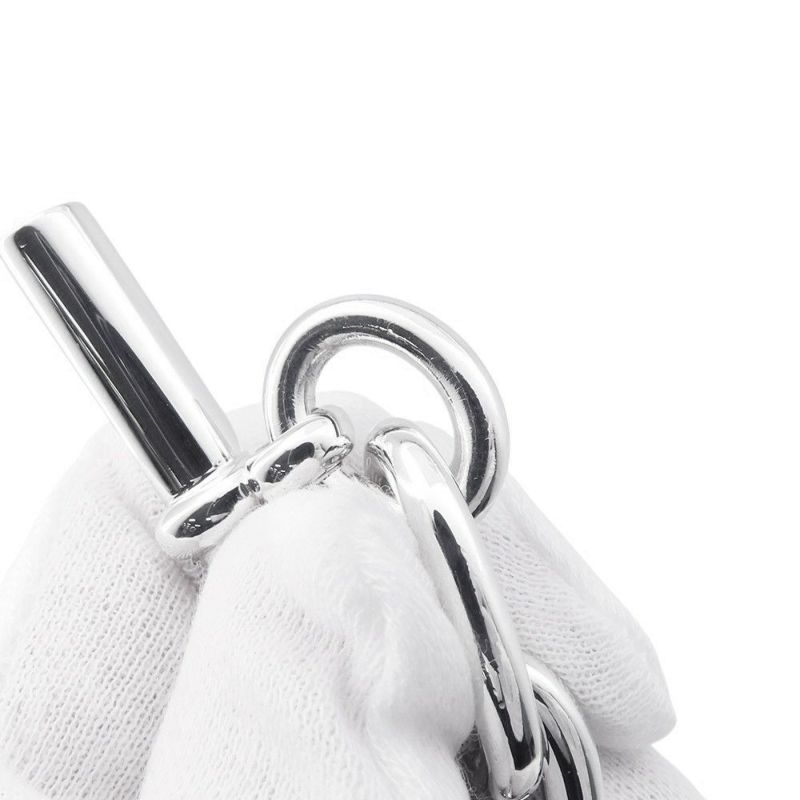 エルメス ブレスレット シェーヌダンクルTGM 10コマ SV925シルバー HERMES ジュエリー