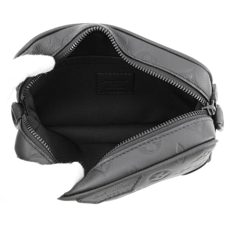 ルイヴィトン 長財布 モノグラム・シャドウ トロカデロ･ウェアラブル ウォレット M26737 ショルダーバッグ 黒 ブラック メンズ