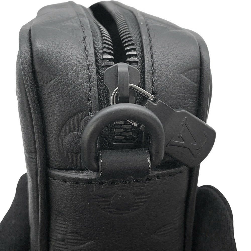 ルイヴィトン 長財布 モノグラム・シャドウ トロカデロ･ウェアラブル ウォレット M26737 ショルダーバッグ 黒 ブラック メンズ