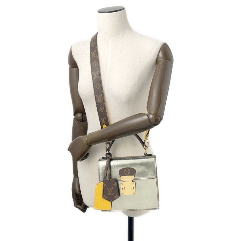 ルイヴィトン ハンドバッグ モノグラム・ヴェルニ スプリング ストリートPM M90376 LOUIS VUITTON 2way