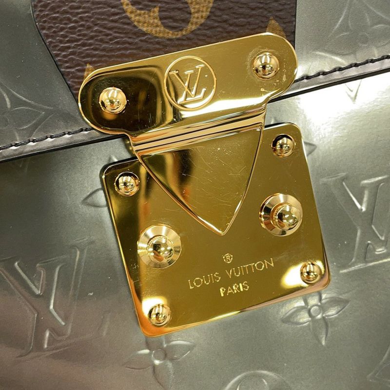 ルイヴィトン ハンドバッグ モノグラム・ヴェルニ スプリング ストリートPM M90376 LOUIS VUITTON 2way