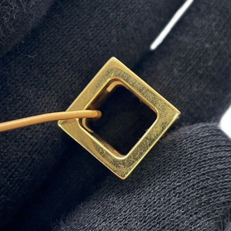 エルメス ネックレス カージュドアッシュ H キューブ ゴールド HERMES アクセサリー