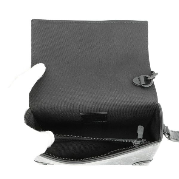 ルイヴィトン ショルダーバッグ モノグラム・エクリプス スティーマー・ウェアラブル ウォレット M81783 黒 ブラック