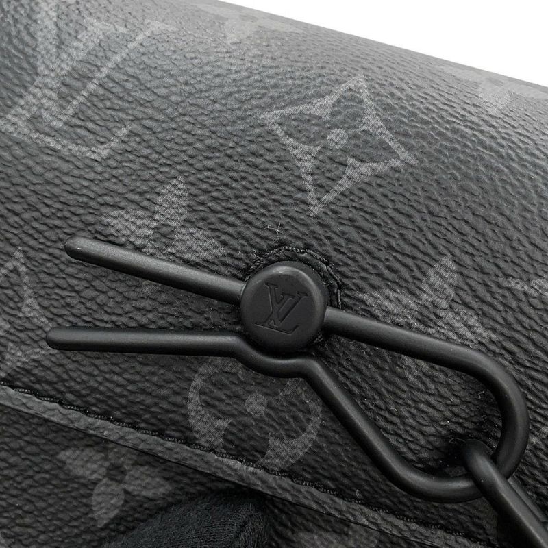 ルイヴィトン ショルダーバッグ モノグラム・エクリプス スティーマー・ウェアラブル ウォレット M81783 黒 ブラック