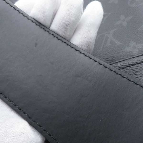 ルイヴィトン ショルダーバッグ モノグラム・エクリプス メッセンジャー・ヴォワヤージュ PM M40511 ヴィトン バッグ メンズ 黒 ブラック