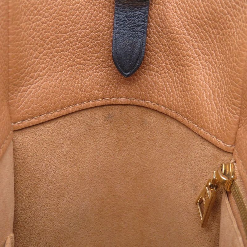 ルイヴィトン ハンドバッグ モノグラム/カーフレザー オンマイサイドMM M53823 LOUIS VUITTON ヴィトン バッグ 黒 ブラック