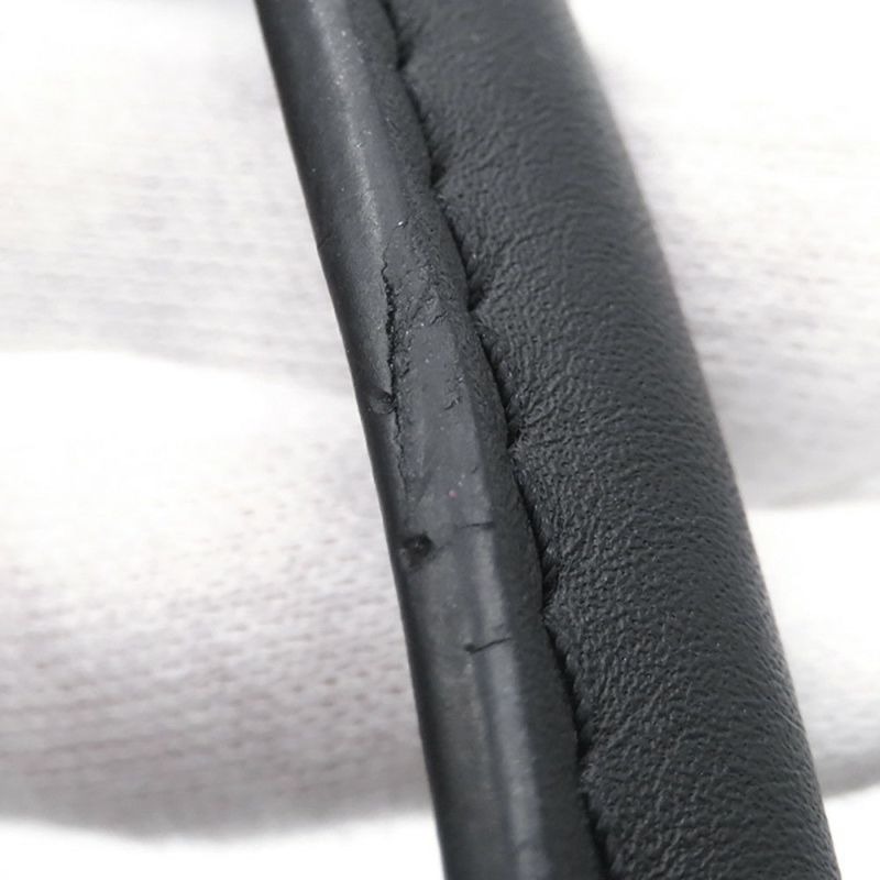 ルイヴィトン ハンドバッグ モノグラム/カーフレザー オンマイサイドMM M53823 LOUIS VUITTON ヴィトン バッグ 黒 ブラック