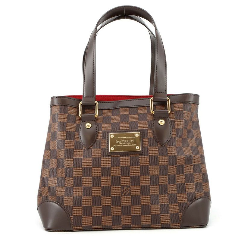 ルイヴィトン トートバッグ ダミエ・エベヌ ハムステッド PM N51205 LOUIS VUITTON ヴィトン バッグ ショルダーバッグ