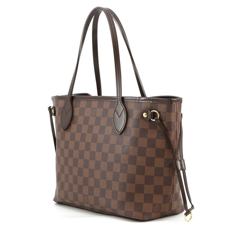 ルイヴィトン トートバッグ ダミエ・エベヌ ネヴァーフル PM N51109 LOUIS VUITTON ヴィトン バッグ