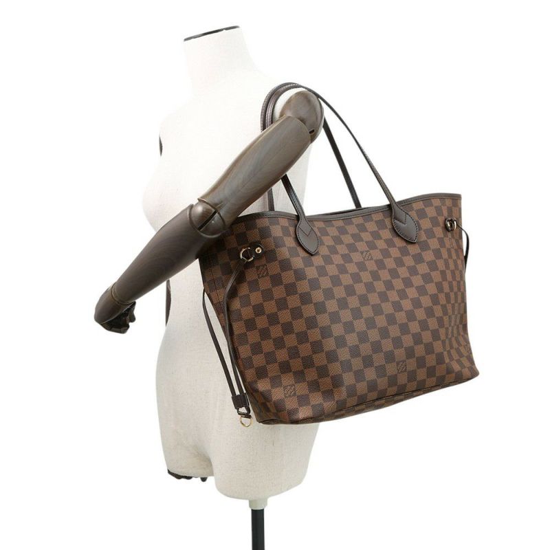 ルイヴィトン トートバッグ ダミエ・エベヌ ネヴァーフル MM N51105 LOUIS VUITTON ヴィトン バッグ ショルダーバッグ