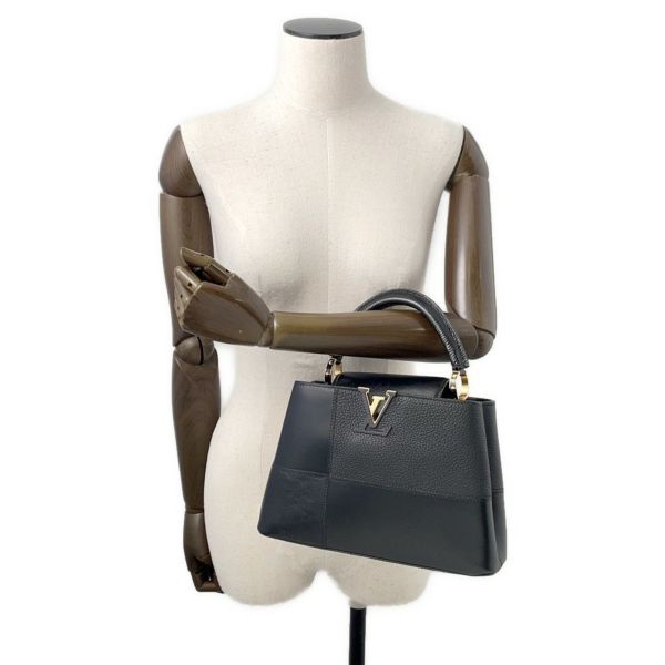 ルイヴィトン ハンドバッグ エナメル/レザー カプシーヌBB M59269 LOUIS VUITTON 2wayショルダーバッグ