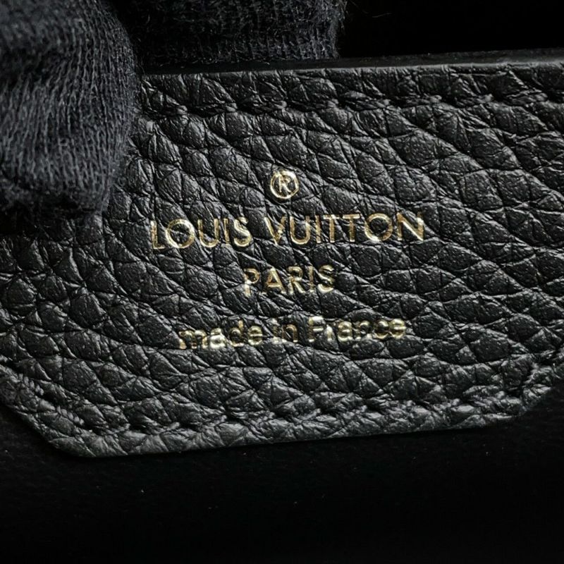 ルイヴィトン ハンドバッグ エナメル/レザー カプシーヌBB M59269 LOUIS VUITTON 2wayショルダーバッグ