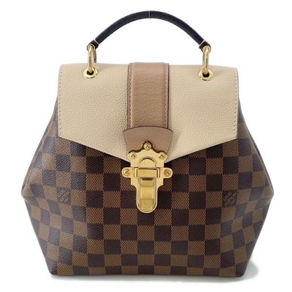 ルイヴィトン リュック ダミエ・エベヌ クラプトン・バックパック N42259 ヴィトン バッグ 3way ハンドバッグ ショルダーバッグ