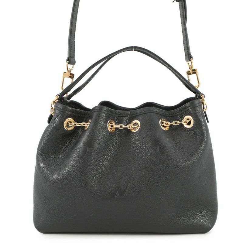 ルイヴィトン ハンドバッグ モノグラム・アンプラント LV バンドル M47209 ヴィトン バッグ 2way ショルダーバッグ 黒 ブラック