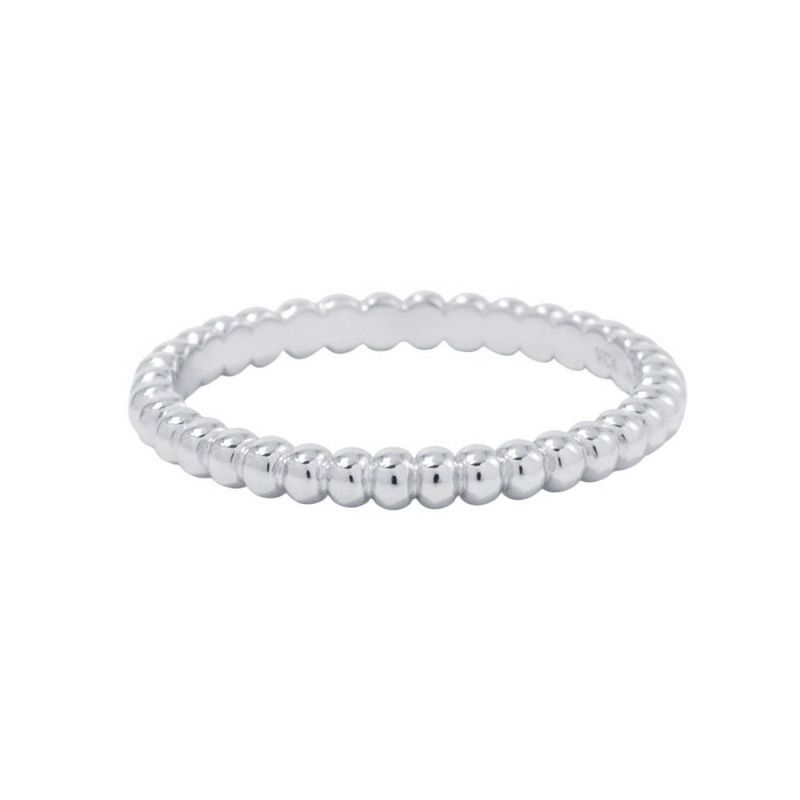 ヴァンクリーフ&アーペル リング ペルレ ゴールドパール スモールモデル K18WGホワイトゴールド サイズ51 VCARN31700 指輪