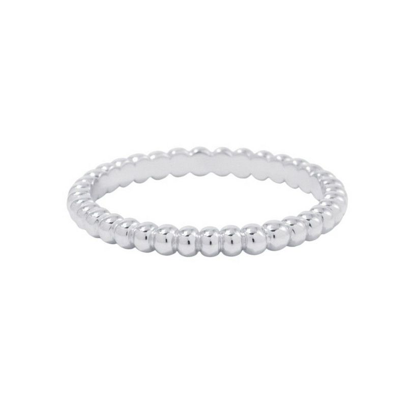 ヴァンクリーフ&アーペル リング ペルレ ゴールドパール スモールモデル K18WGホワイトゴールド サイズ51 VCARN31700 指輪