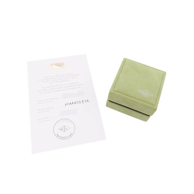 ヴァンクリーフ&アーペル リング ペルレ ゴールドパール スモールモデル K18WGホワイトゴールド サイズ51 VCARN31700 指輪