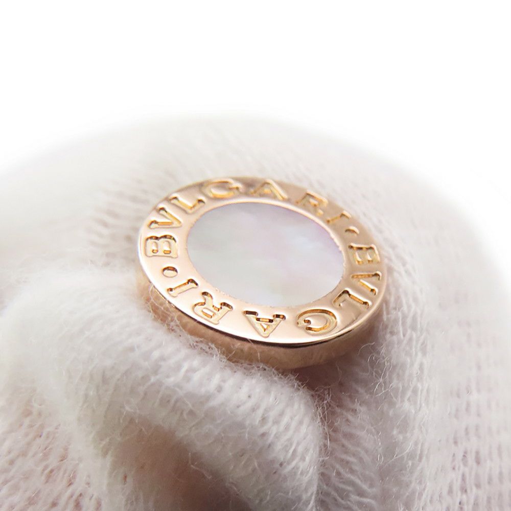 ブルガリ ピアス ブルガリ・ブルガリ イヤリング ホワイトシェル K18PGピンクゴールド OR856236 BVLGARI