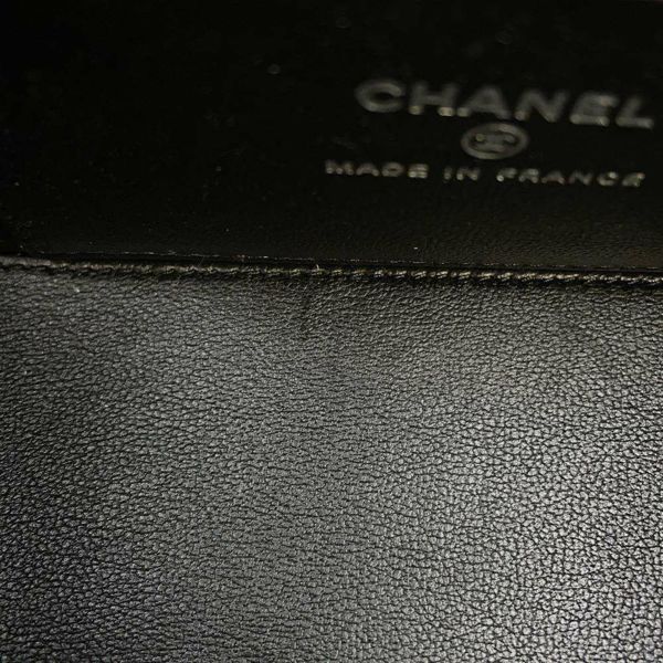 シャネル チェーンショルダーバッグ マトラッセ ココマーク ヴァニティケース ラムスキン AP2199 CHANEL ブラック 黒 バニティ