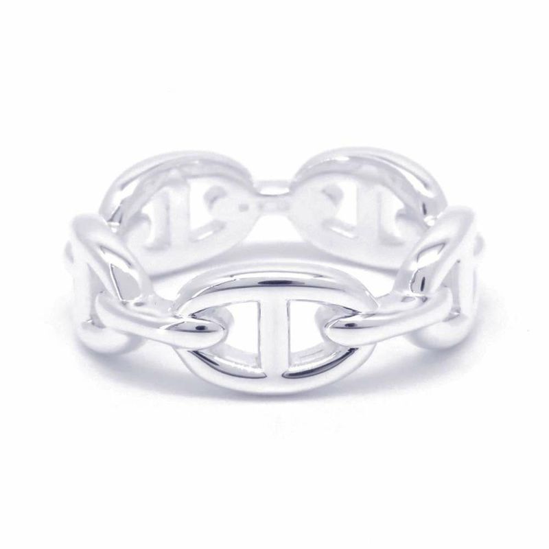 エルメス リング シェーヌダンクル アンシェネPM SV925シルバー リングサイズ59 HERMES 指輪 ジュエリー