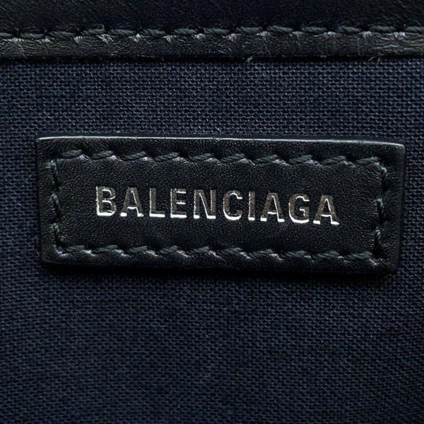 バレンシアガ トートバッグ ネイビーカバス S ポーチ付 339933 BALENCIAGA スモールサイズ バッグ 黒