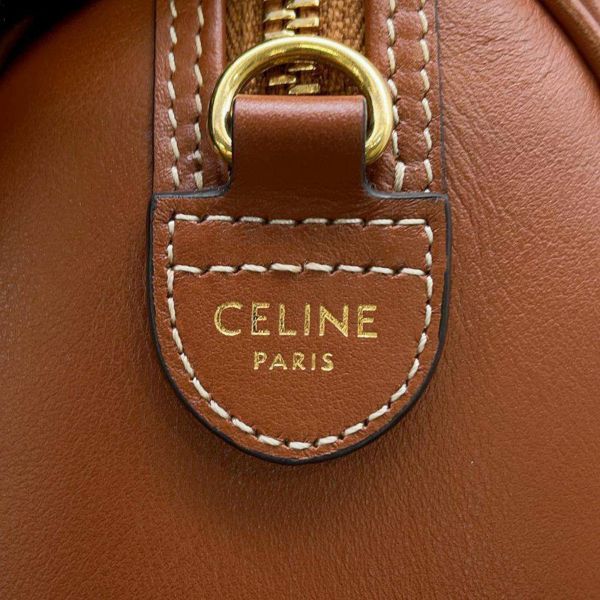 セリーヌ ハンドバッグ キュイル トリオンフ スモールボストン 113773DU3.04LU CELINE 2wayショルダーバッグ