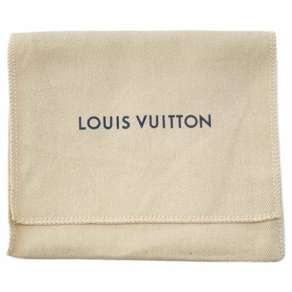 ルイヴィトン 二つ折り財布 モノグラム・シャドウ ポルトフォイユ・ミュルティプル M83379 LOUIS VUITTON ネイビー