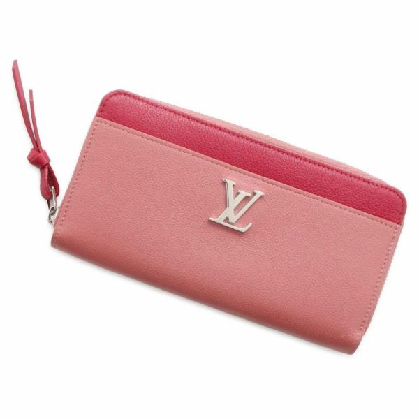 ルイヴィトン 長財布 ジッピーロックミー カーフレザー M62949 LOUIS VUITTON 財布 ラウンドファスナー