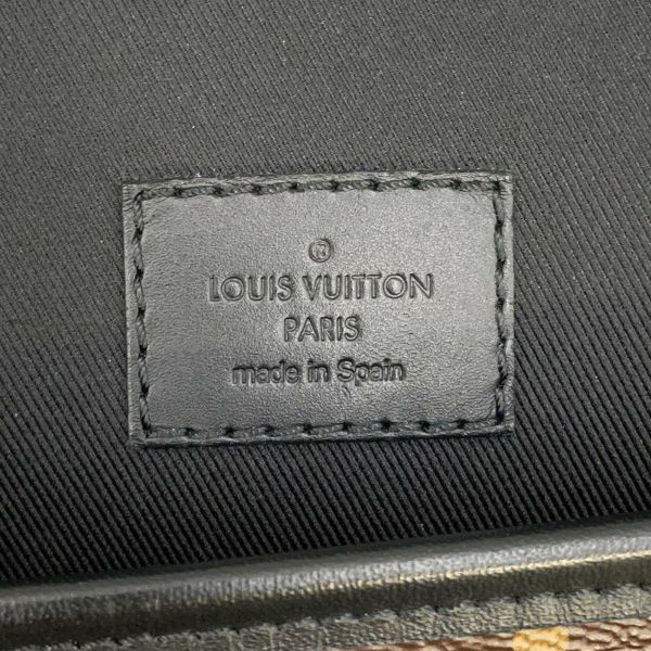 ルイヴィトン ショルダーバッグ モノグラム・マカサー マグネティック・メッセンジャー M45557 LOUIS VUITTON 黒 ブラック