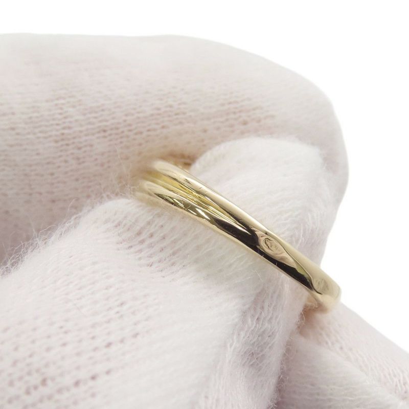 ヴァンクリーフ＆アーペル リング アルノ ダイヤモンド4P K18YGイエローゴールド リングサイズ約3号