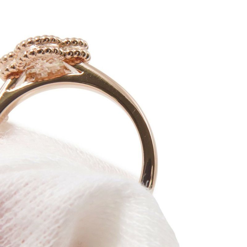 ヴァンクリーフ＆アーペル リング スウィート アルハンブラ リング K18PGピンクゴールド サイズ48 VCARO8DE00 指輪