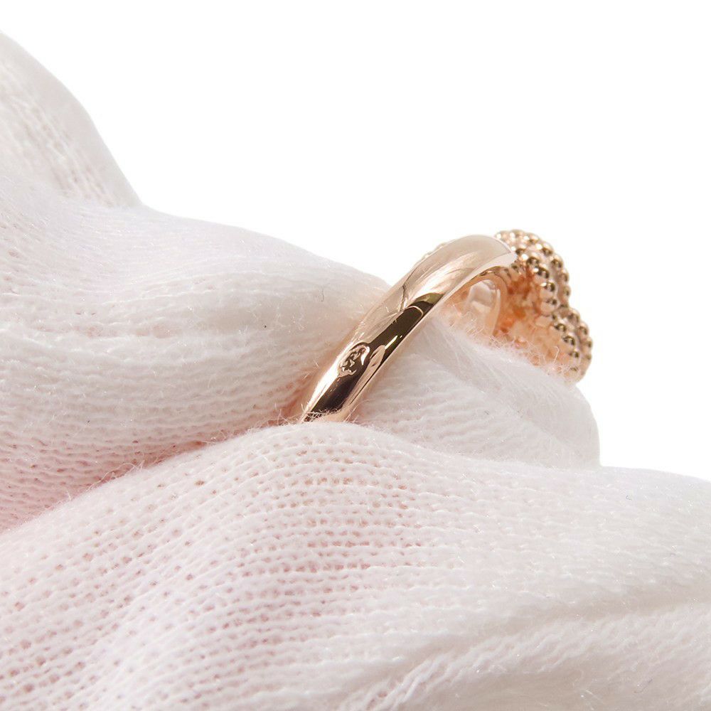 ヴァンクリーフ＆アーペル リング スウィート アルハンブラ リング K18PGピンクゴールド サイズ48 VCARO8DE00 指輪