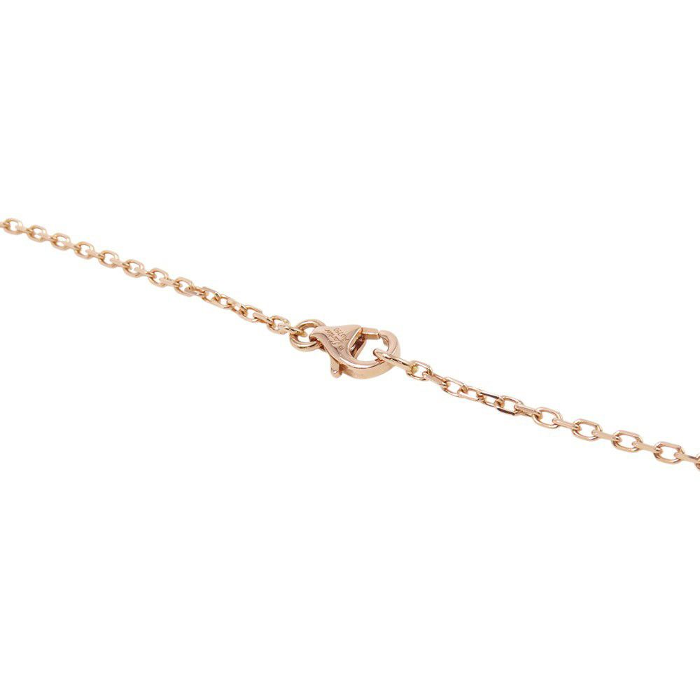 カルティエ ネックレス トリニティ ダイヤモンド 5P K18PG/K18YG/K18WG Cartier ペンダント