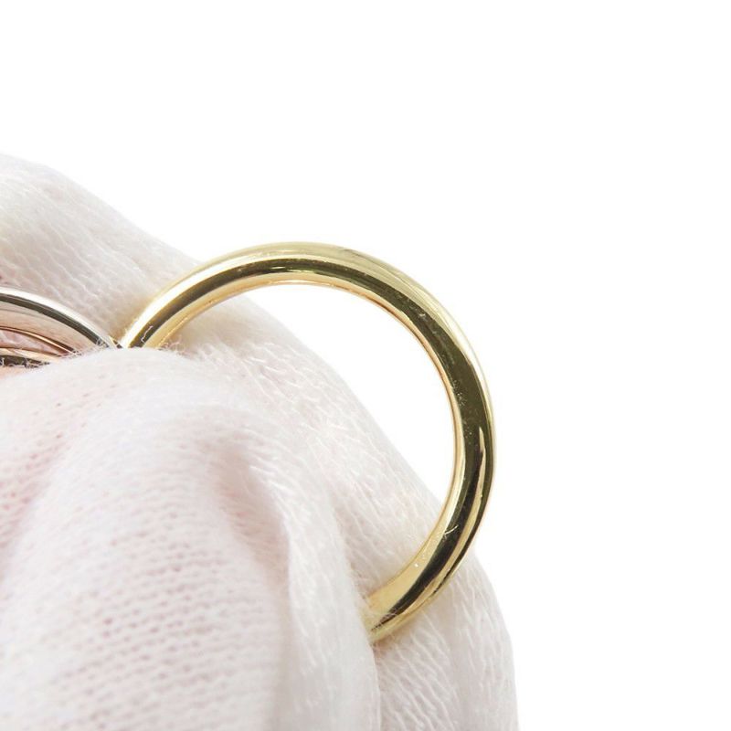 カルティエ ネックレス トリニティ ダイヤモンド 5P K18PG/K18YG/K18WG Cartier ペンダント