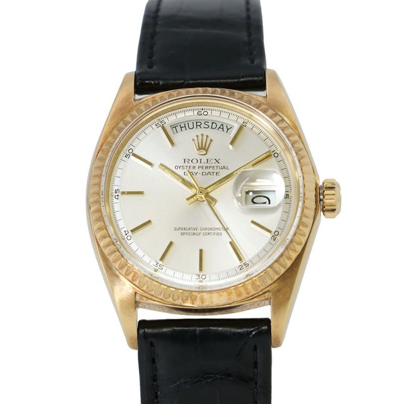 ロレックス デイデイト K18YGイエローゴールド 1番 1803 ROLEX 腕時計 ウォッチ シルバー文字盤 アンティーク