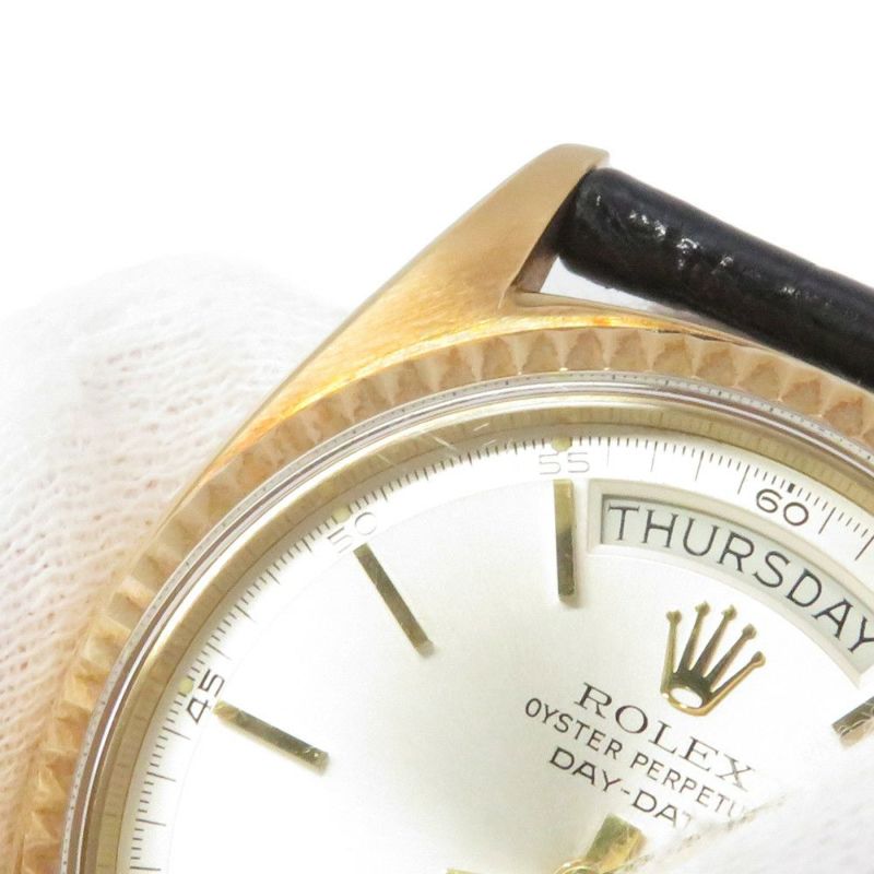 ロレックス デイデイト K18YGイエローゴールド 1番 1803 ROLEX 腕時計 ウォッチ シルバー文字盤 アンティーク